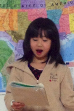 Sara chan practicing